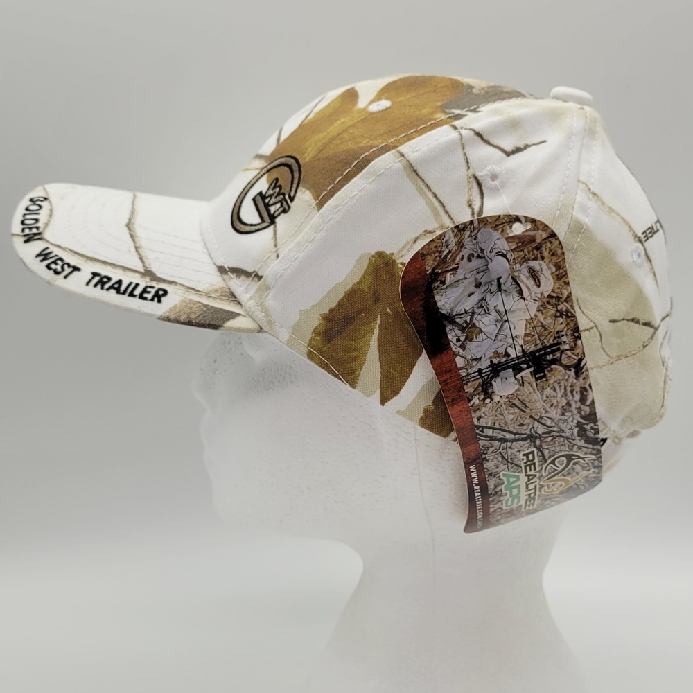 REALTREE | branded AP snow camo camouflage cap hat